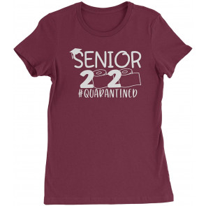 Seniors 2020 Quarantined Toilet Paper Womens T-Shirt