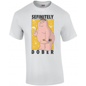 Family Guy Peter Griffin Sefinitely Dober T-Shirt