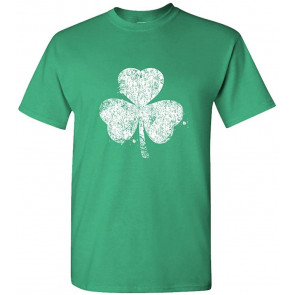 Shamrock Distressed - Irish Ireland St Paddys Day - T-Shirt