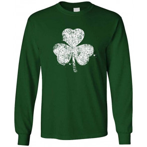 Shamrock Distressed - Irish Ireland St Paddys Day - T-Shirt