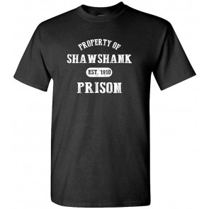 Shawshank Prison Property King Movie Retro T-Shirt