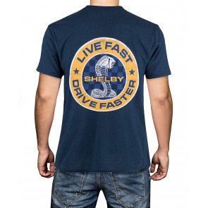 Shelby Cobra Snake Live Fast, Drive Faster T-Shirt