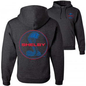 Shelby Cobra USA Logo Emblem Powered By Ford Motors Cars And Trucks Front And Back T-Shirt
