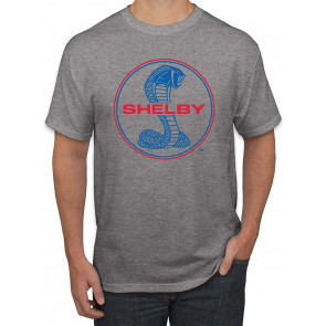 Shelby Cobra USA Logo Emblem Powered By Ford Motors T-Shirt