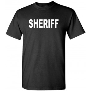 Sheriff - Law Enforcement Duty Police Cop T-Shirt