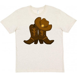 Sheriff Hat With Boots T-Shirt