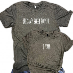 She'S My Sweet Potato I Yam  T-Shirt
