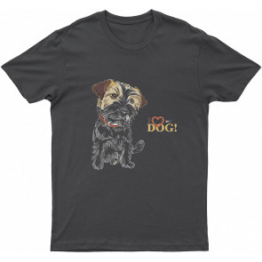 Shih Tzu I Love My Lovely Dog Dog T T-Shirt