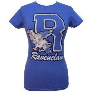 Shirt Juniors Collegiate Script Letter And House Animal Logo T-Shirt