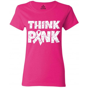 Shop4ever Think Pink T-Shirt