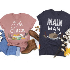 Side Chick And Main Man  T-Shirt