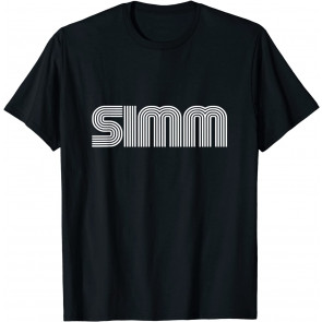 Simm Name Retro 60s 70s 80s Vintage Family T-Shirt