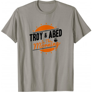 Simple Troy & Abed In The Morning Logo T-Shirt