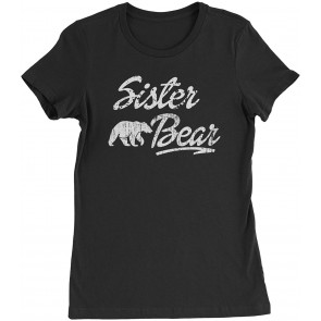 Sister Bear Cub Family Womens T-Shirt