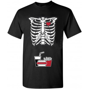 Skeleton Junk Food DT T-Shirt
