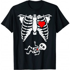 Skeleton Pregnancy  T-Shirt
