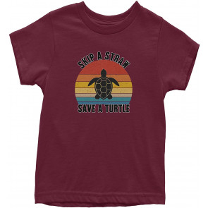 Skip A Straw Save A Turtle Vsco T-Shirt