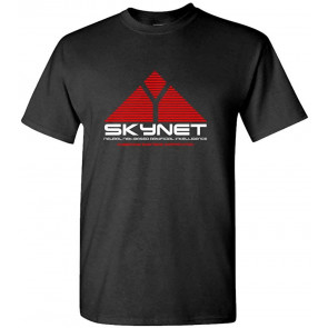 Skynet Artificial Intelligence Cyborg Movie T-Shirt