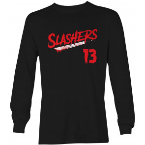 Slashers Voorhees 13 Jersey - Horror Movie Friday T-Shirt