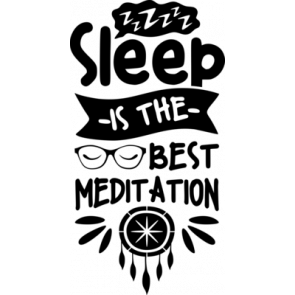Sleep Is The Best Meditation T-Shirt