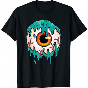 Slimy Human Eyeball Creepy Halloween Costume Scary T-Shirt