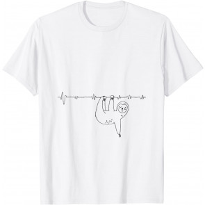 Sloth Heartbeat  T-Shirt