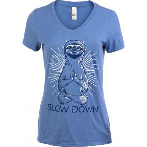 Slow Down Yoga Sloth T-Shirt