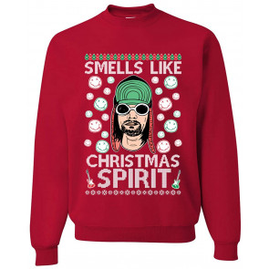 Smells Like Christmas Spirit Ugly Christmas  T-Shirt