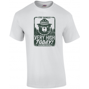 Smokey Bear Big And Tall T-Shirt