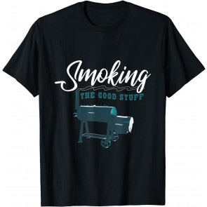 Smoking The Good Stuff BBQ & Grill Masters Pun Gift T T-Shirt