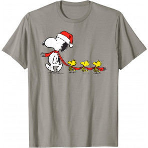 Snoopy And Woodstock Holiday T-Shirt