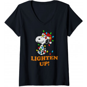Snoopy Christmas Lighten Up T-Shirt