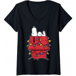 Snoopy Christmas Lights T-Shirt