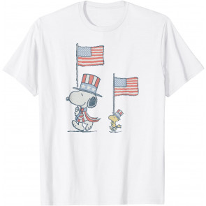 Snoopy WoodStock March T-Shirt