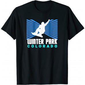 Snowboard Winter Park Rad Snowboarder Winter Park Colorado T-Shirt