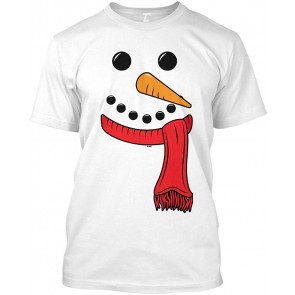 Snowman Face - Outfit Xmas Christmas Men's T-Shirt