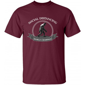 Social Distancing World Champion T-Shirt