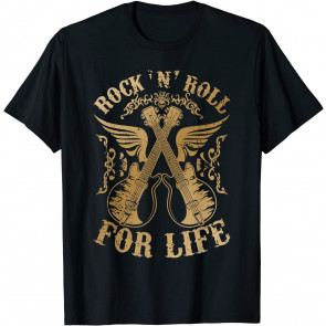 Sock Hop Costume Rock 'N' Roll For Life For 50s Fans T-Shirt