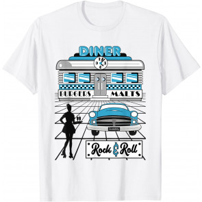 Sock Hop Party Clothes Retro 50s Rockabilly 1950s Doo Wop T-Shirt