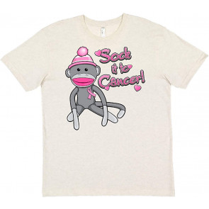 Sock It To Cancer Sock Monkey T-Shirt
