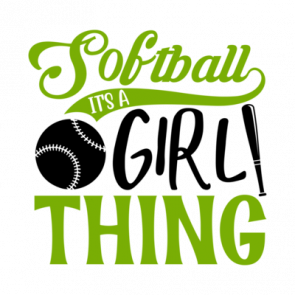 Softball Its A Girl Thing 01 T-Shirt