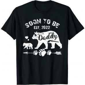 Soon To Be Daddy Est.2022 New Dad T-Shirt