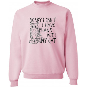 Sorry I Can't I Have Plans With My Cat T-Shirt