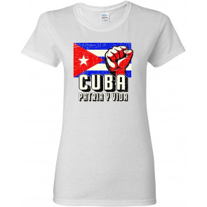 SOS Cuba Patria Y Vida Political T-Shirt