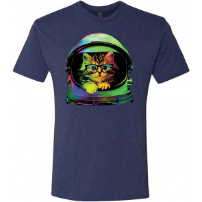 Space Kitten - Tri-Blend T-Shirt