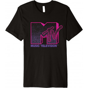 Sparkly Logo Music Television T-Shirt