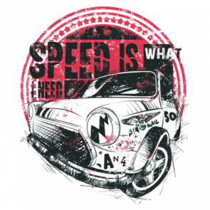 Speed Is What I Need Racing Graphic Tshirt