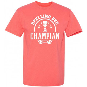 Spelling Bee Champian 2007 T-Shirt