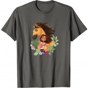 Spirit Untamed - Spirit And Lucky Foliage T-Shirt