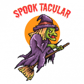 Sppok Tacular Retro Halloween Tshirt